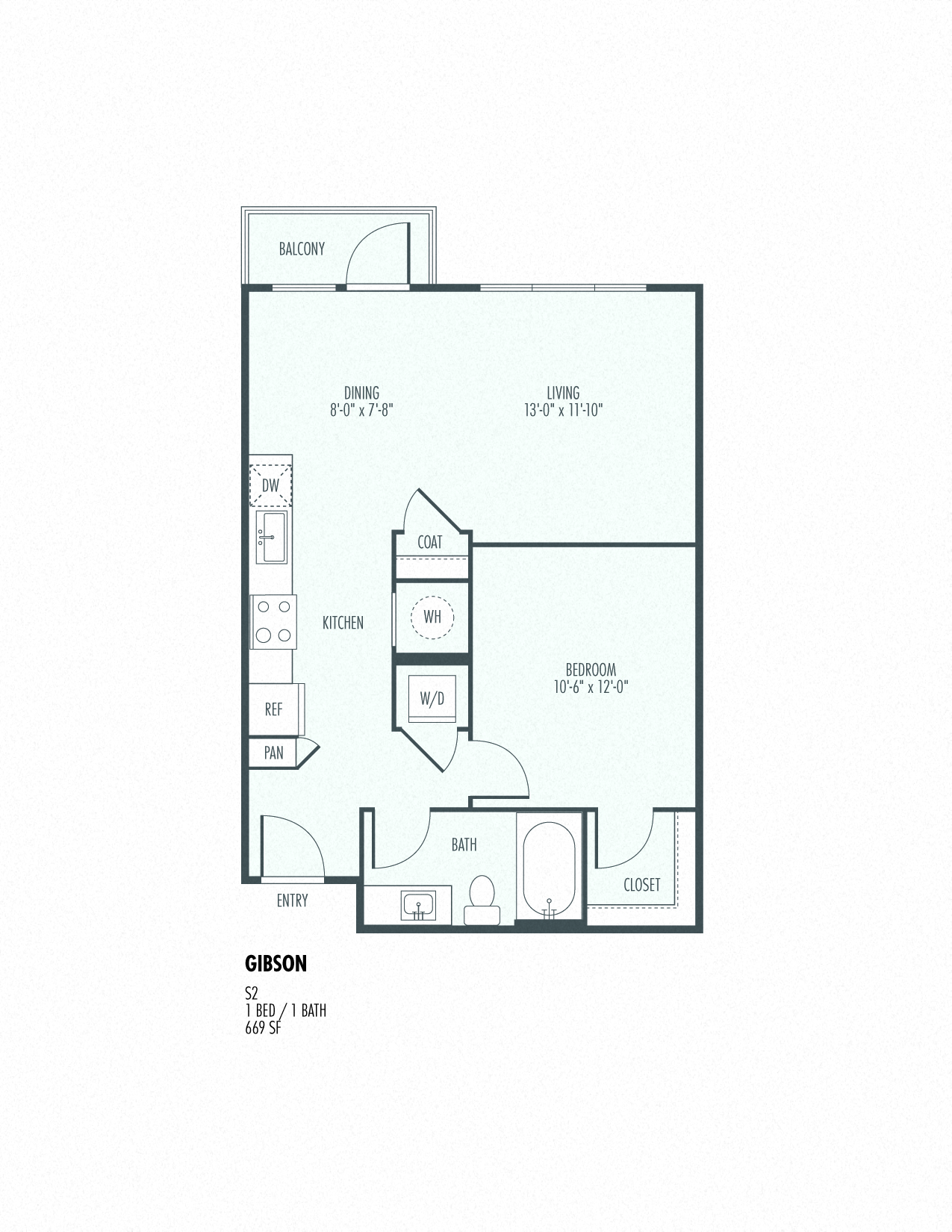 Gibson floor plan